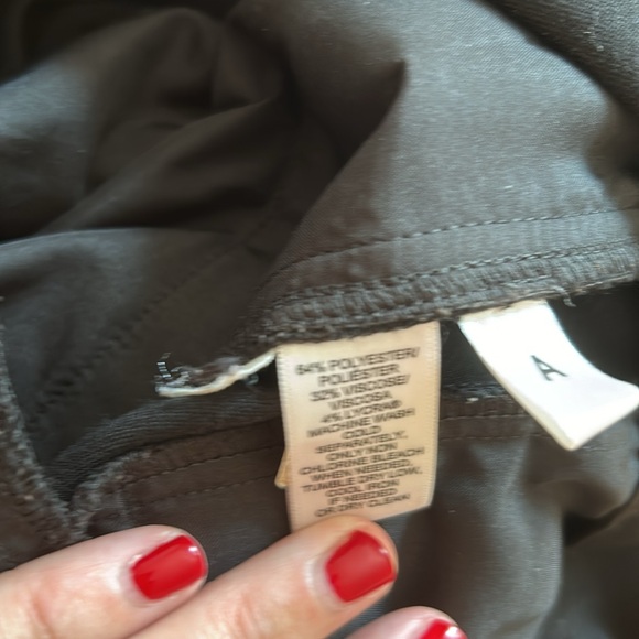 Loft black Marisa pant with detachable belt - Picture 4 of 5